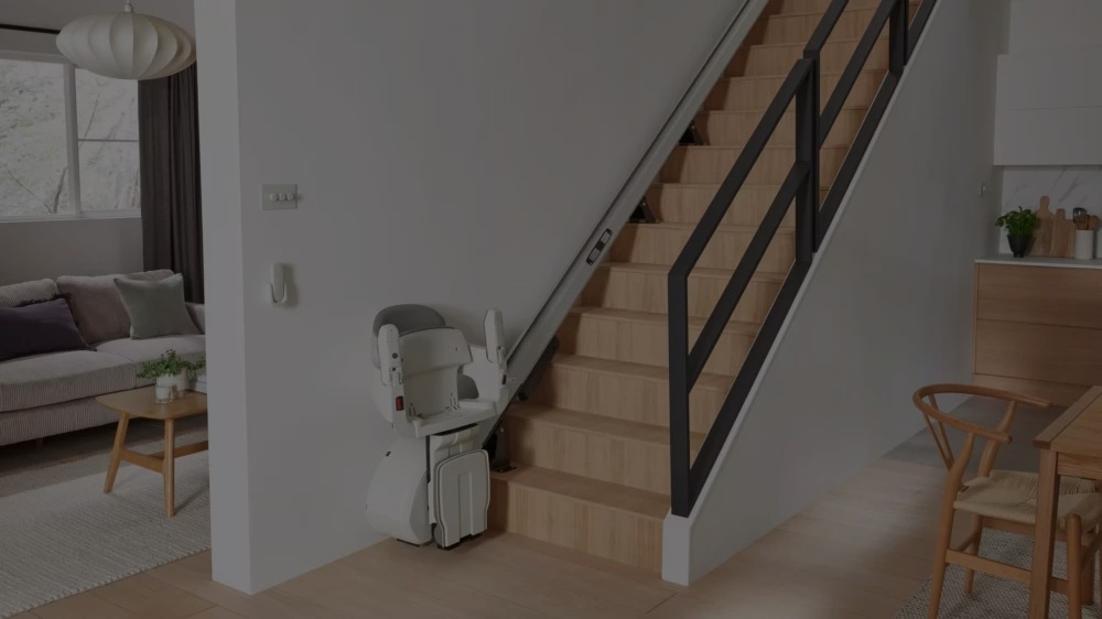 silla salvaescaleras recta cima movilidad